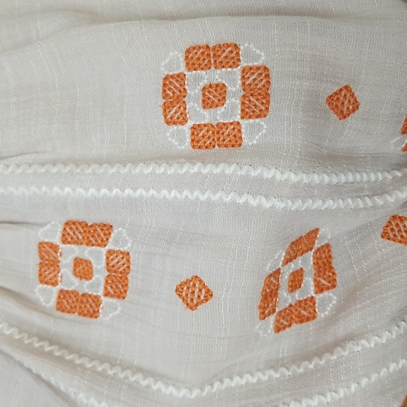 THML Anthropologie Embroidered Open Back Halter Dress XS - Picture 4 of 6